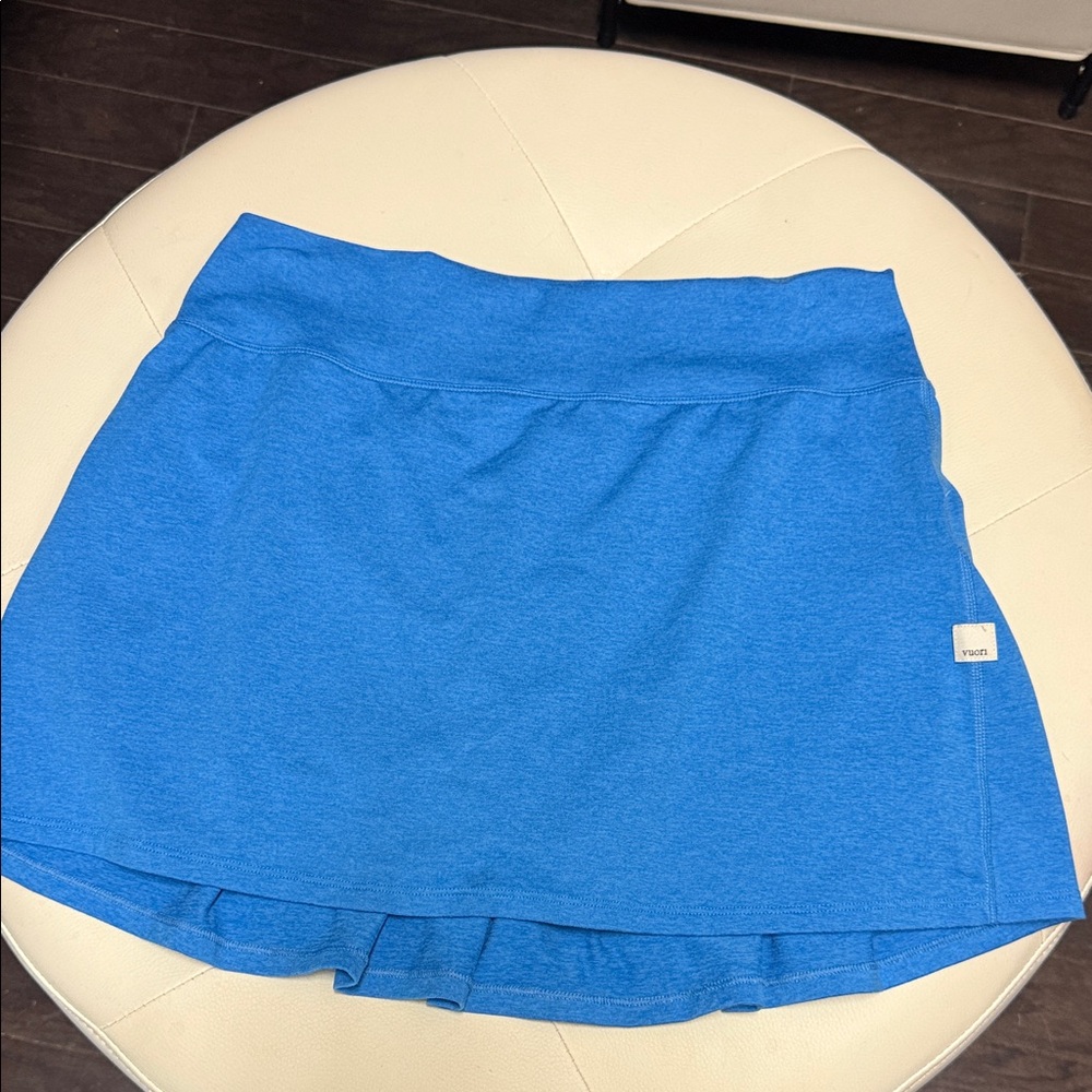 Vuori Sky Blue Pleated Skirt